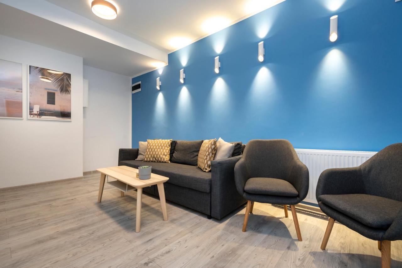 Blue Design Apartament In Magheru Bucareste Exterior foto